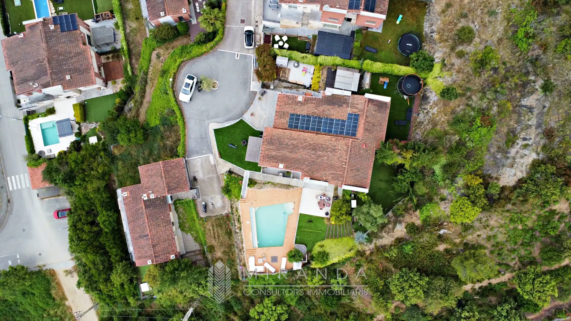 Vista exterior de Casa o chalet en venta en Vallromanes con Aire acondicionado, Calefacción y Jardín privado