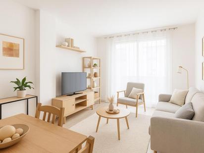 Sala d'estar de Pis en venda en  Barcelona Capital amb Aire condicionat, Calefacció i Terrassa