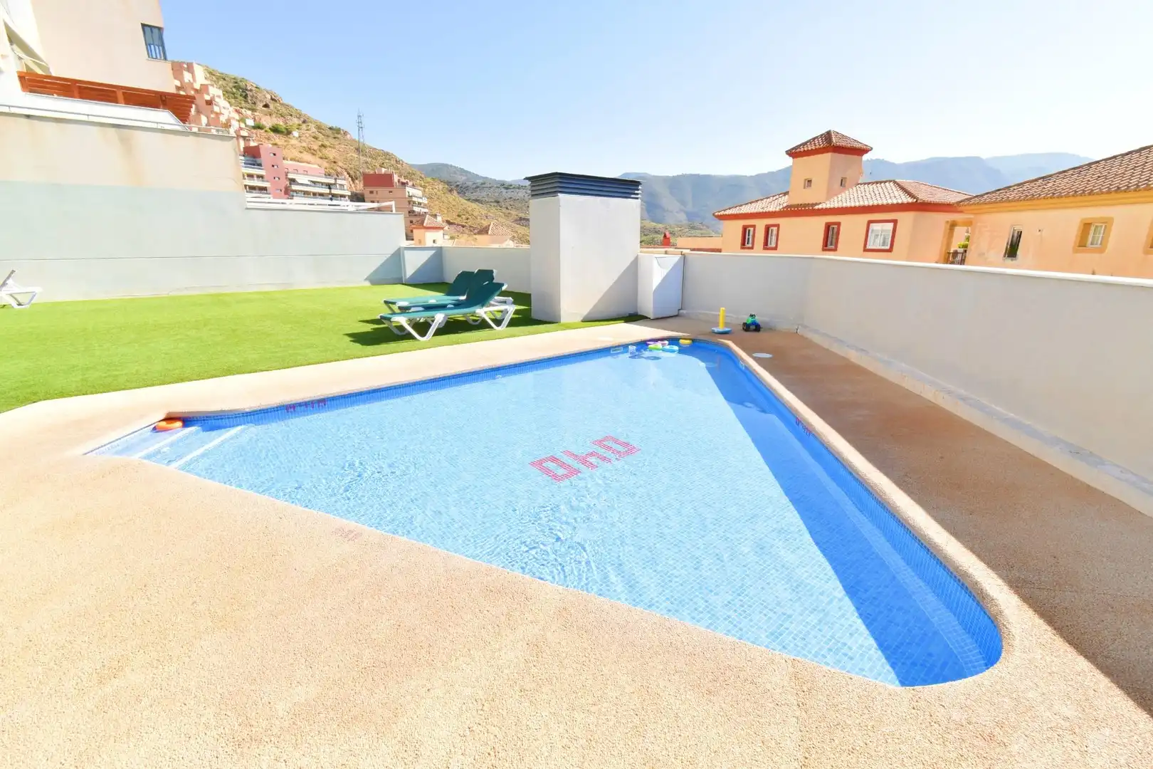 Schwimmbecken von Wohnung zum Verkauf in Vícar mit Terrasse, Möbliert und Gemeinschaftspool