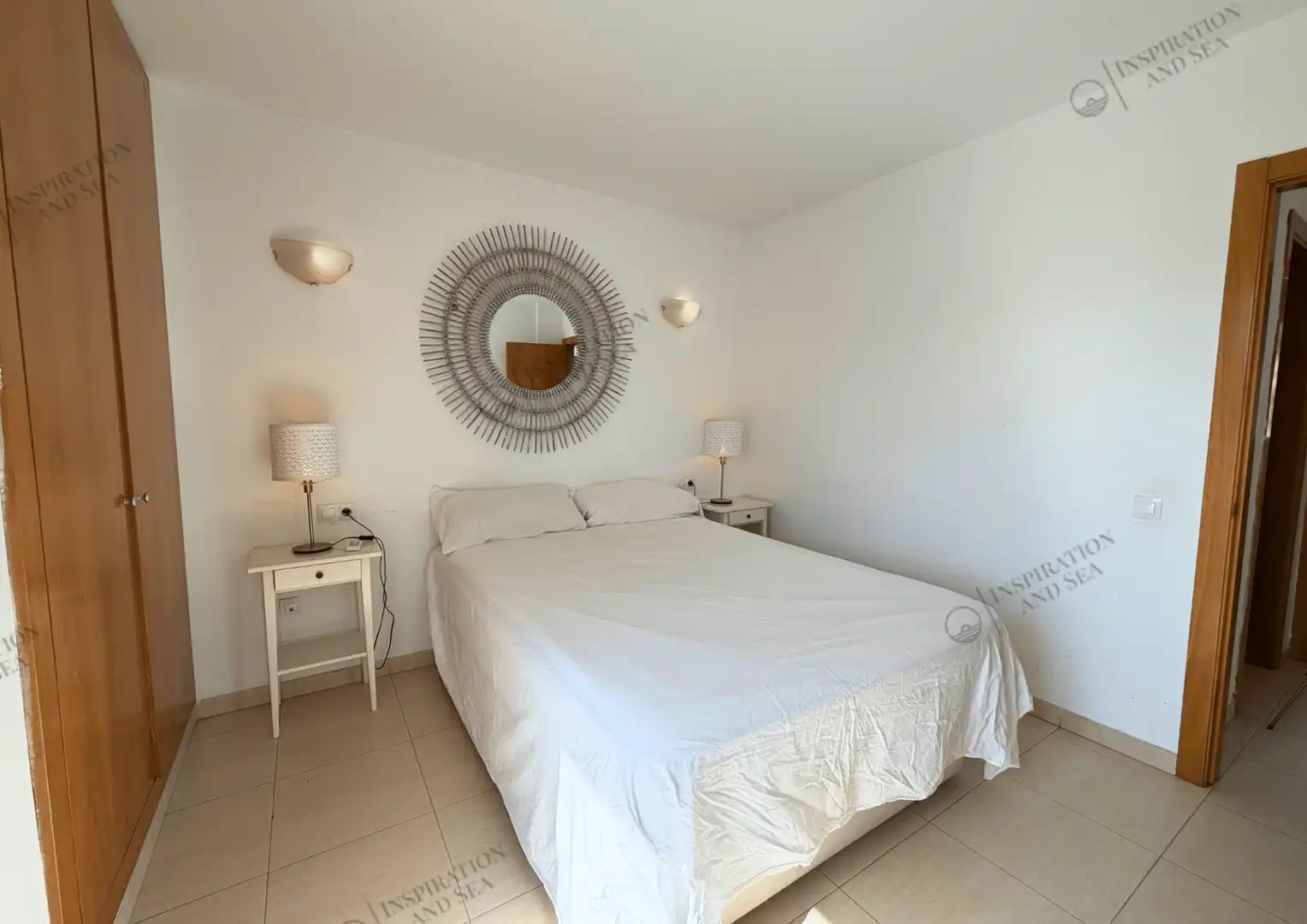 Bedroom of Flat for sale in Eivissa  with Air Conditioner, Terrace and Furnished