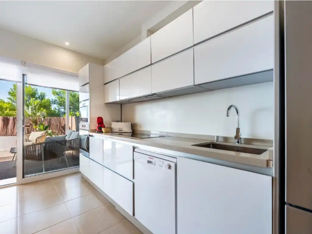 Cocina de Casa adosada en venta en Sant Josep de sa Talaia con Terraza
