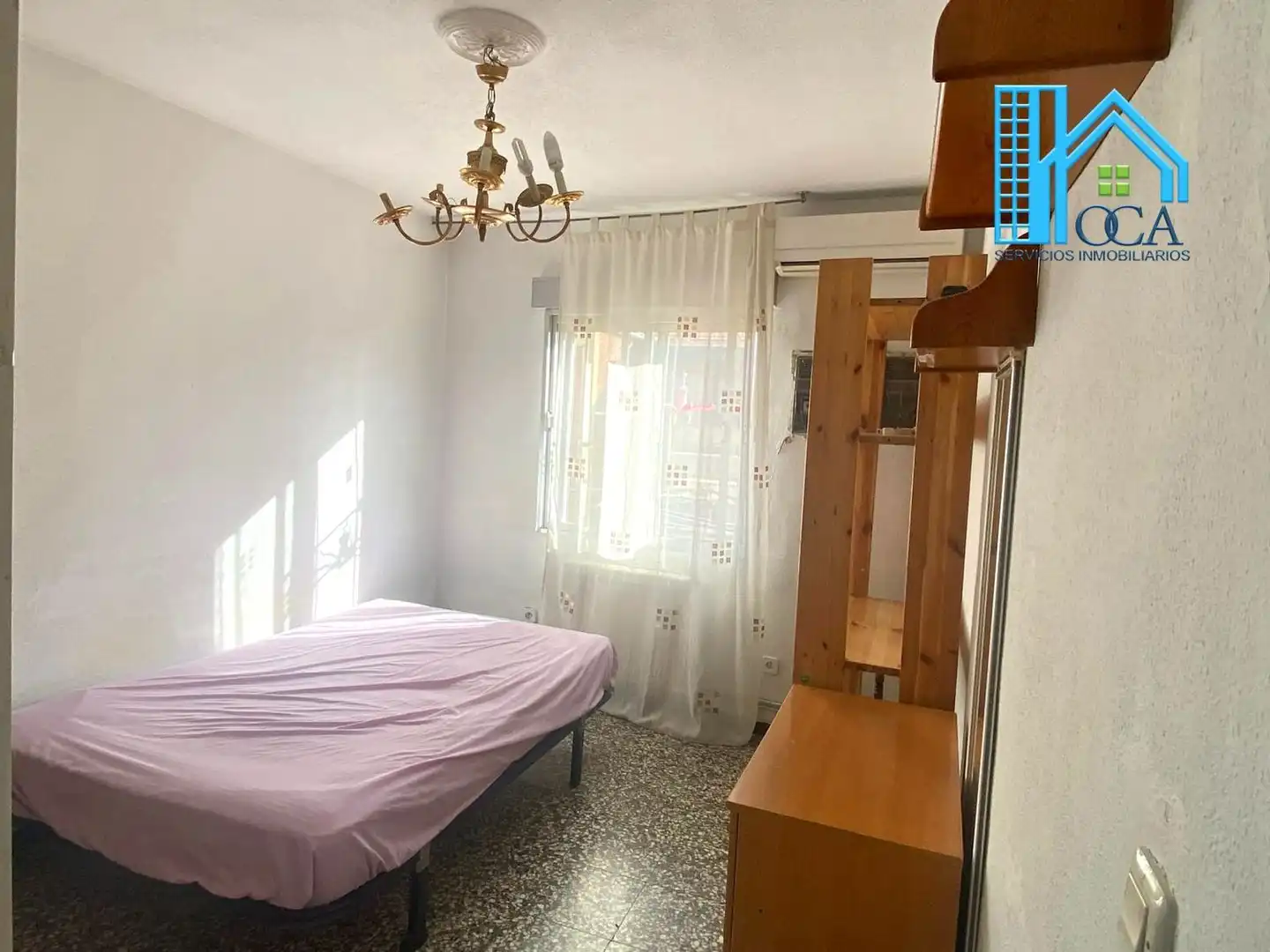 Bedroom of Flat for sale in Madrid  with Air Conditioner and Terrace