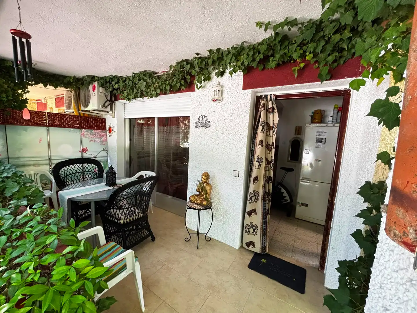 Balcony of Houses for sale in Uceda  with Air Conditioner, Private garden and Terrace