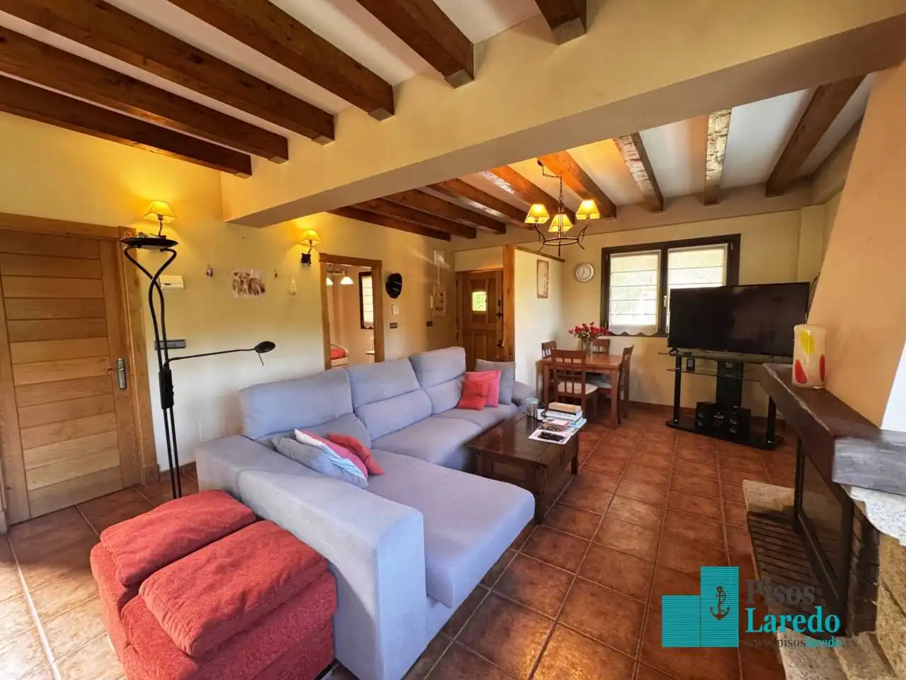 Sala de estar de Casa o chalet en venta en Guriezo con Calefacción, Jardín privado y Terraza
