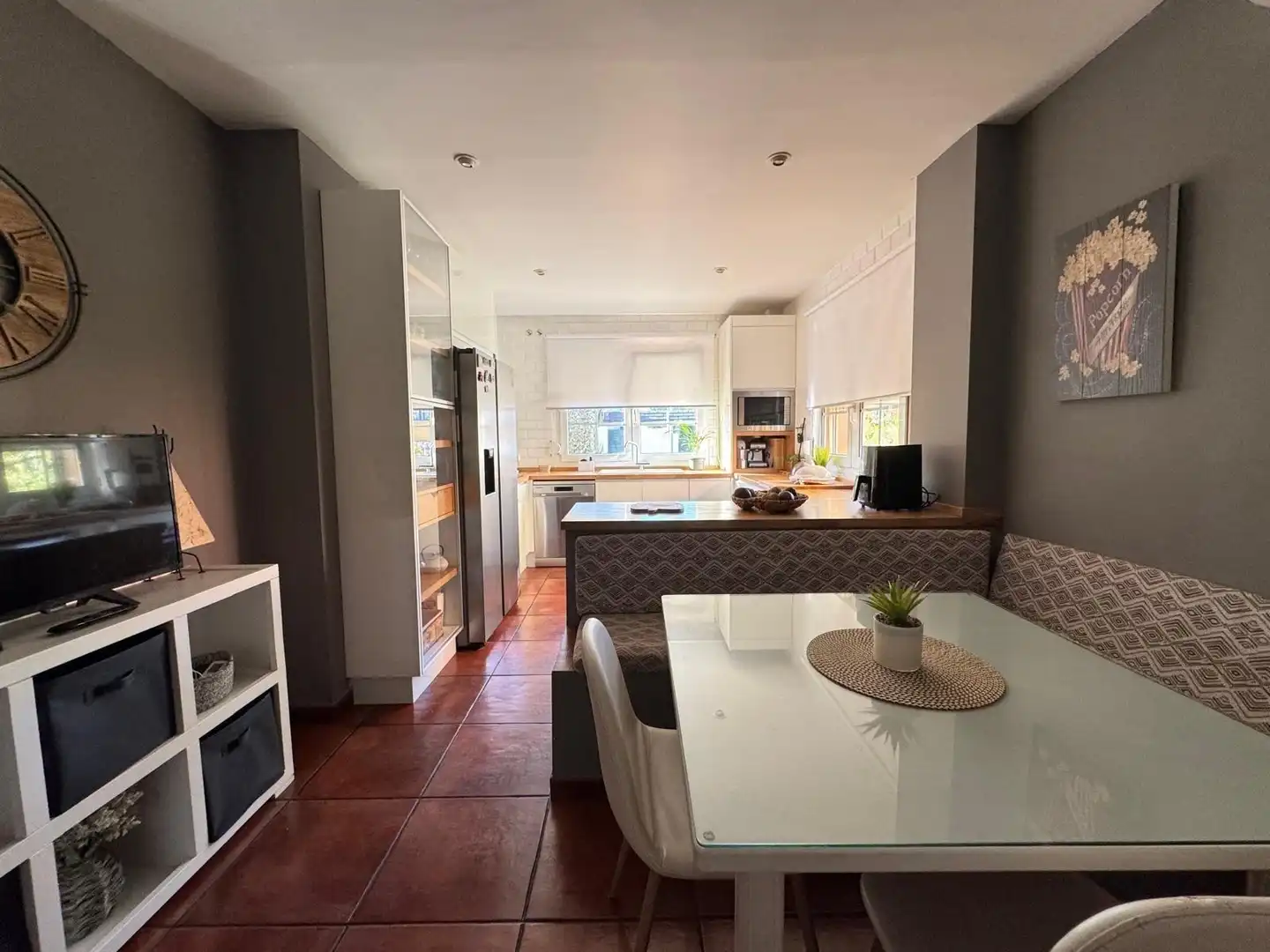 Cocina de Casa o chalet en venta en Badajoz con Aire acondicionado, Jardín privado y Terraza