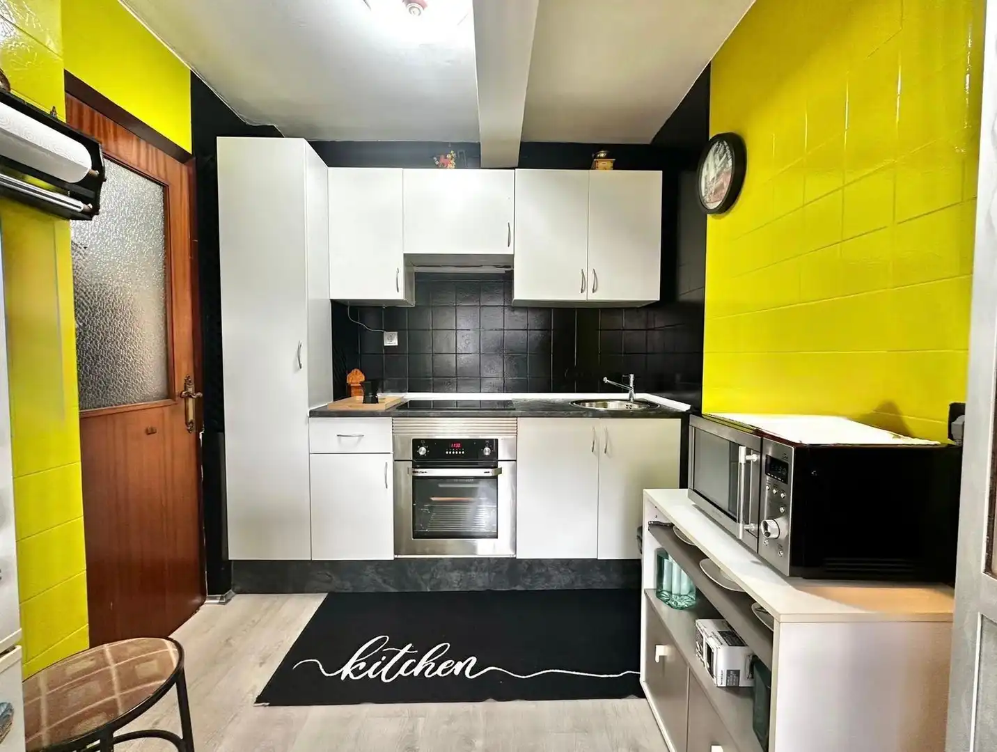 Küche von Wohnung zum Verkauf in Mieres (Asturias) mit Heizung, Terrasse und Schwimmbad
