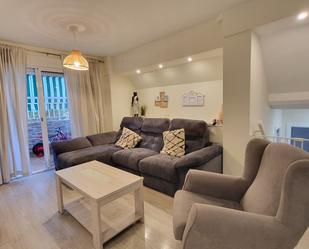 Living room of Flat to rent in Málaga Capital  with Air Conditioner, Terrace and Furnished