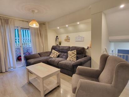 Living room of Flat to rent in Málaga Capital  with Air Conditioner, Terrace and Furnished