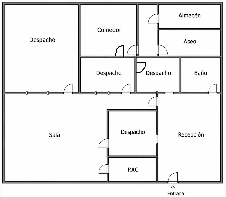 Office for rent in Patraix