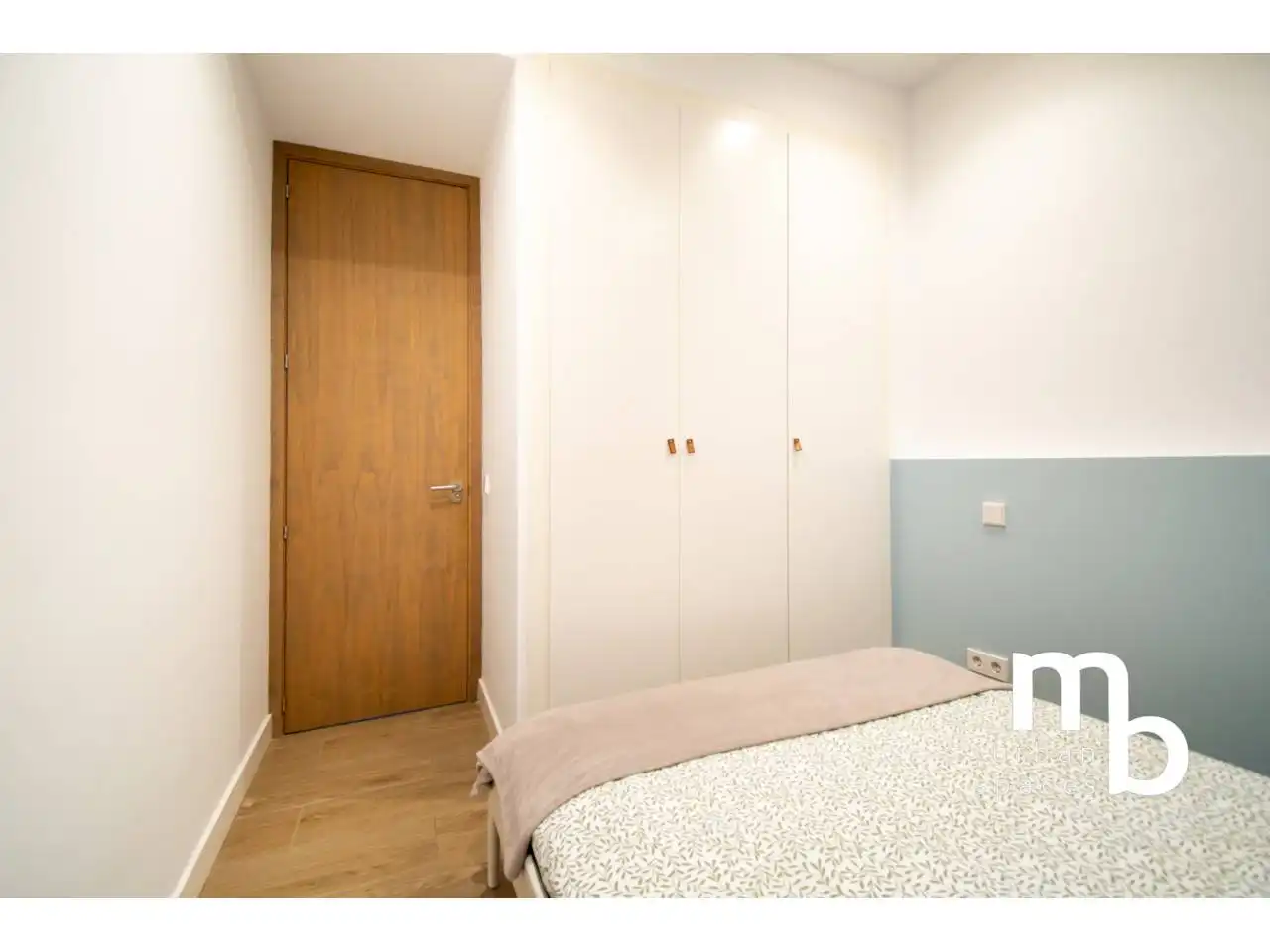 Habitación de Apartamento de alquiler en Madrid con Aire acondicionado, Calefacción y Amueblado