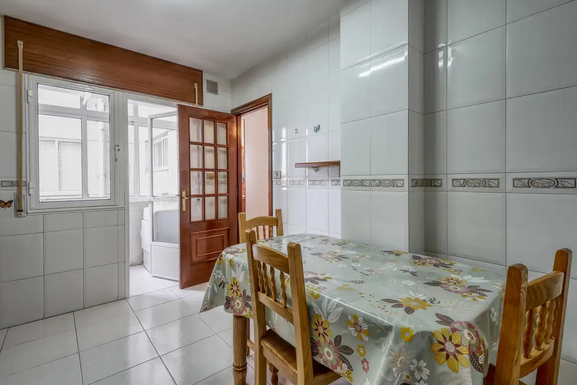 Kitchen of Flat for sale in Ribadeo  with Heating, Terrace and Storage room