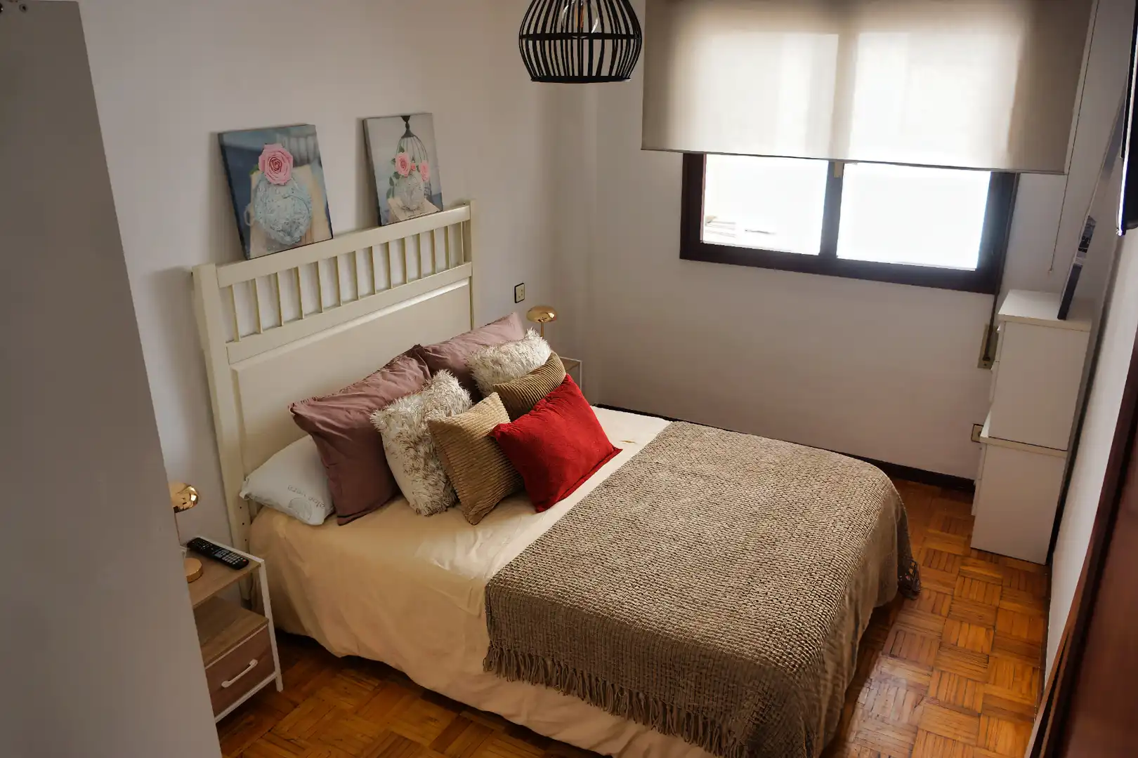 Bedroom of Flat for sale in Corvera de Asturias  with Parquet flooring, Storage room and Furnished