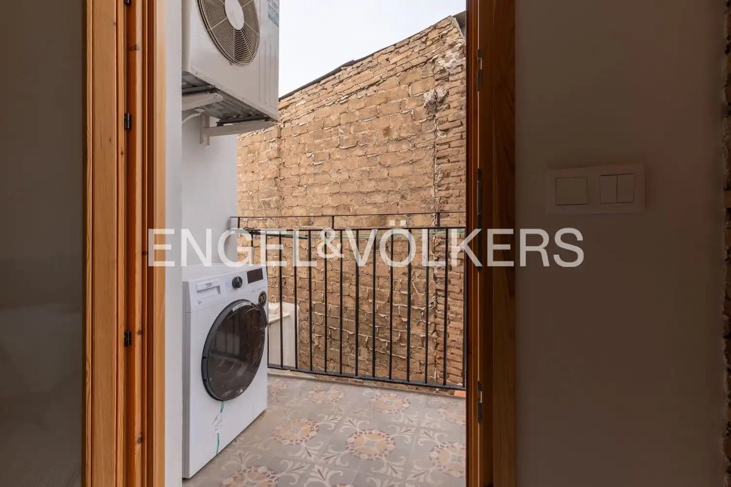 Terrasse von Wohnung zur Miete in Valencia mit Klimaanlage, Heizung und Möbliert
