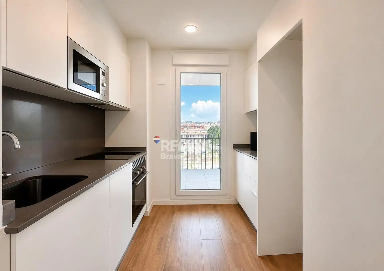 Cuina de Apartament en venda en Mataró amb Aire condicionat, Calefacció i Terrassa