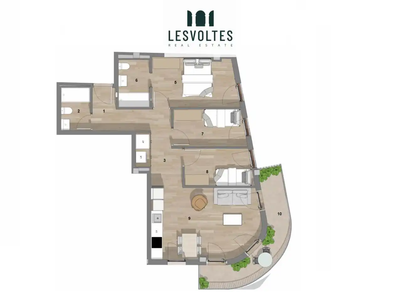 Habitación de Piso en venta en Palafrugell con Aire acondicionado, Calefacción y Parquet
