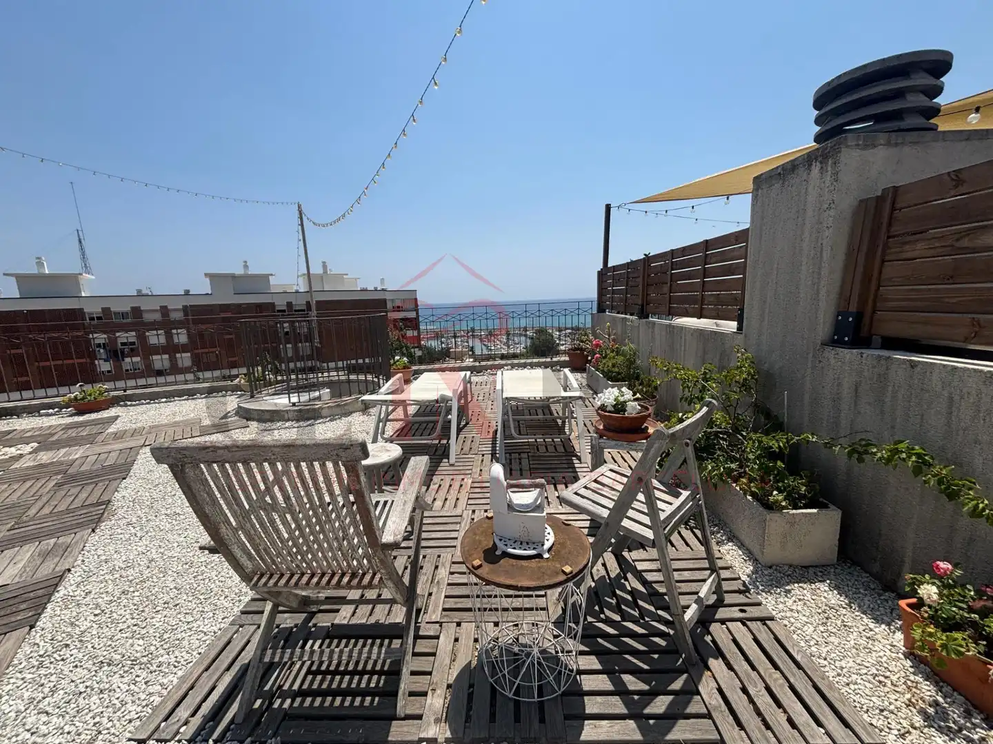 Terrassa de Àtic en venda en Sant Andreu de Llavaneres amb Aire condicionat, Calefacció i Jardí privat