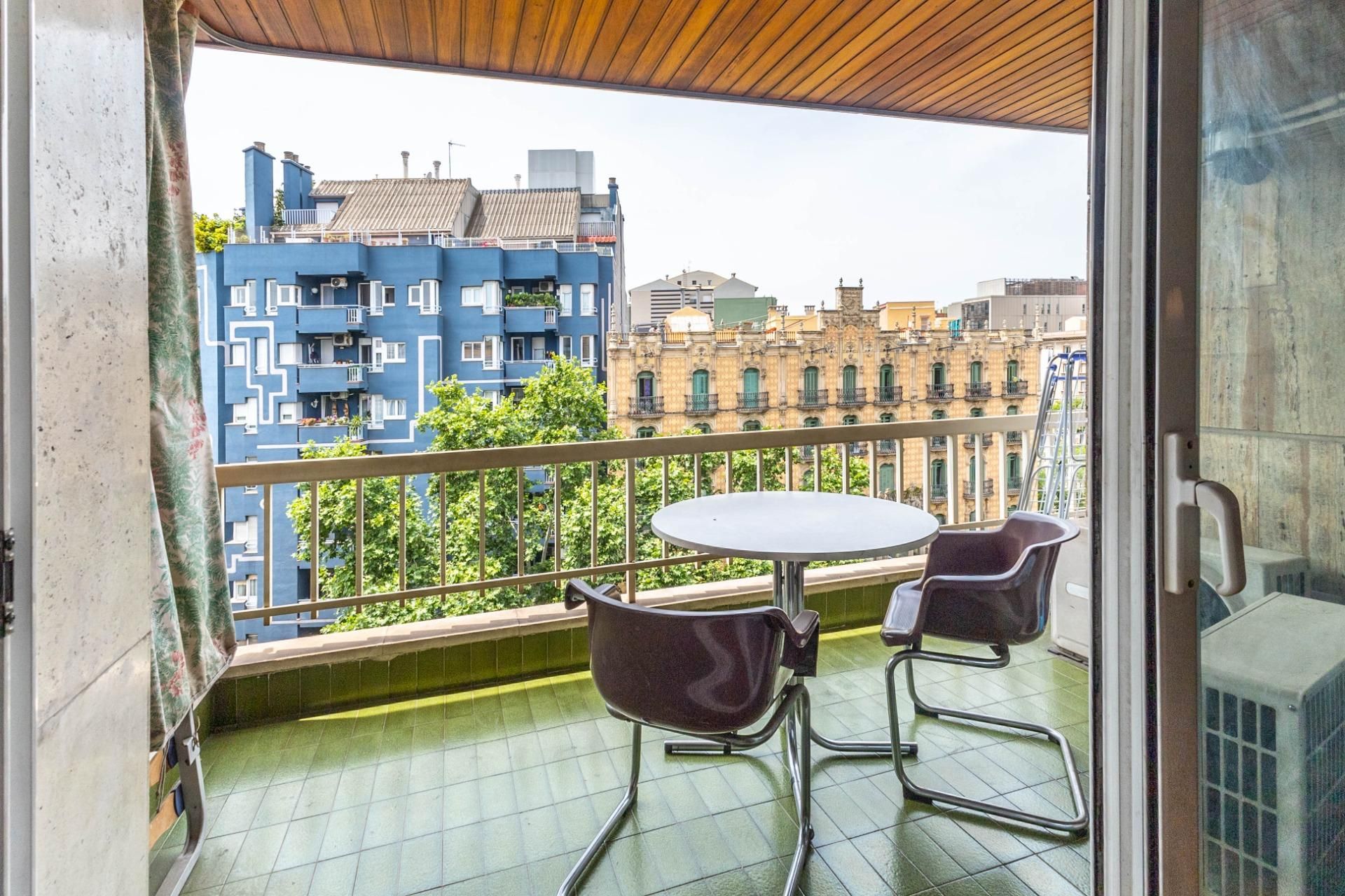 Terrace of Flat for sale in  Barcelona Capital  with Heating, Parquet flooring and Terrace
