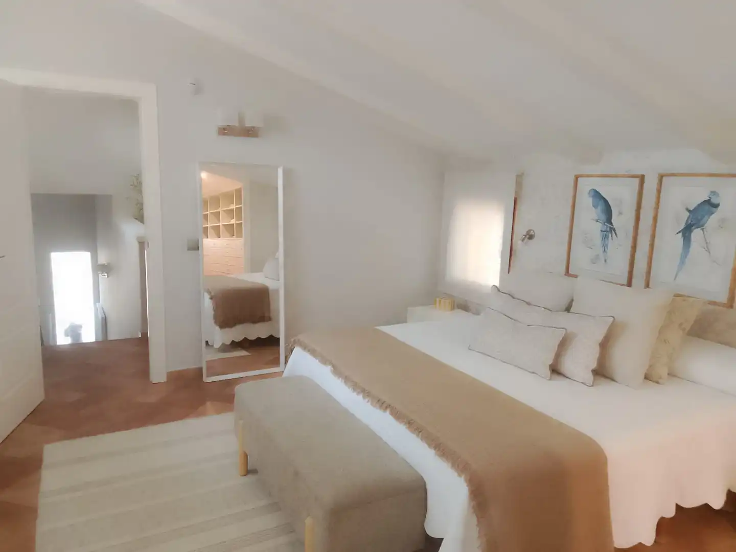 Dormitori de Casa o xalet en venda en Tibi amb Aire condicionat, Jardí privat i Parquet