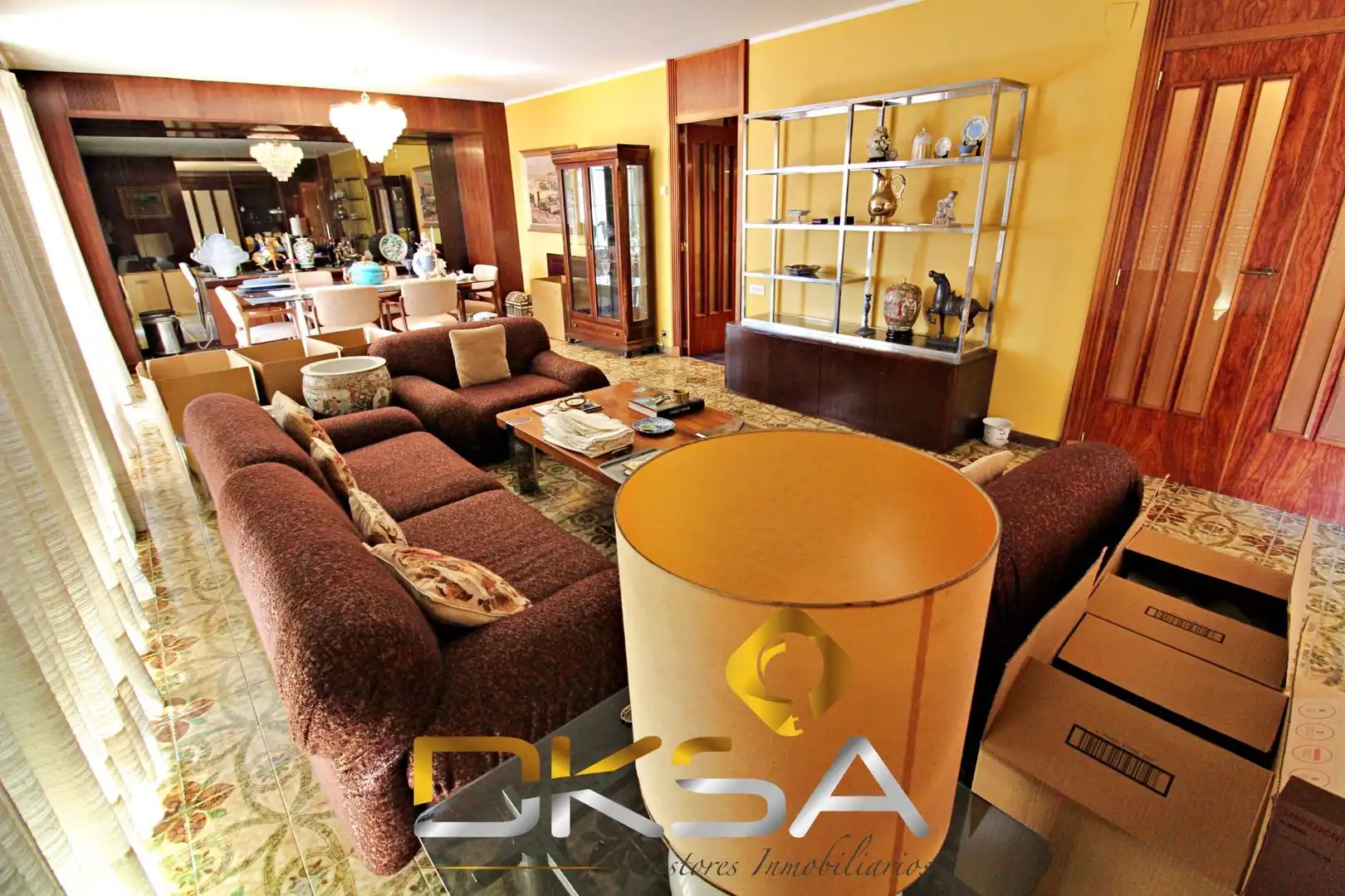 Wohnzimmer von Wohnung zum Verkauf in Vila-real mit Heizung, Terrasse und Möbliert