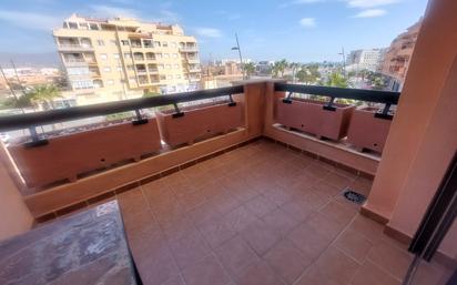 Balcony of Flat for sale in Roquetas de Mar  with Air Conditioner and Terrace