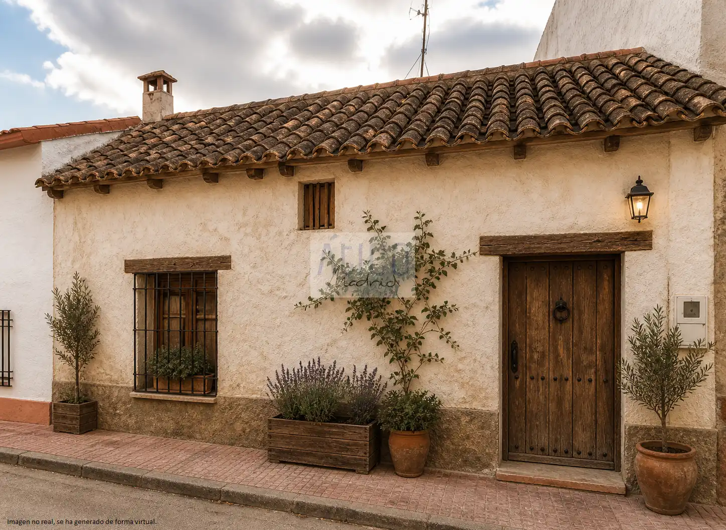 Vista exterior de Casa o xalet en venda en Cózar