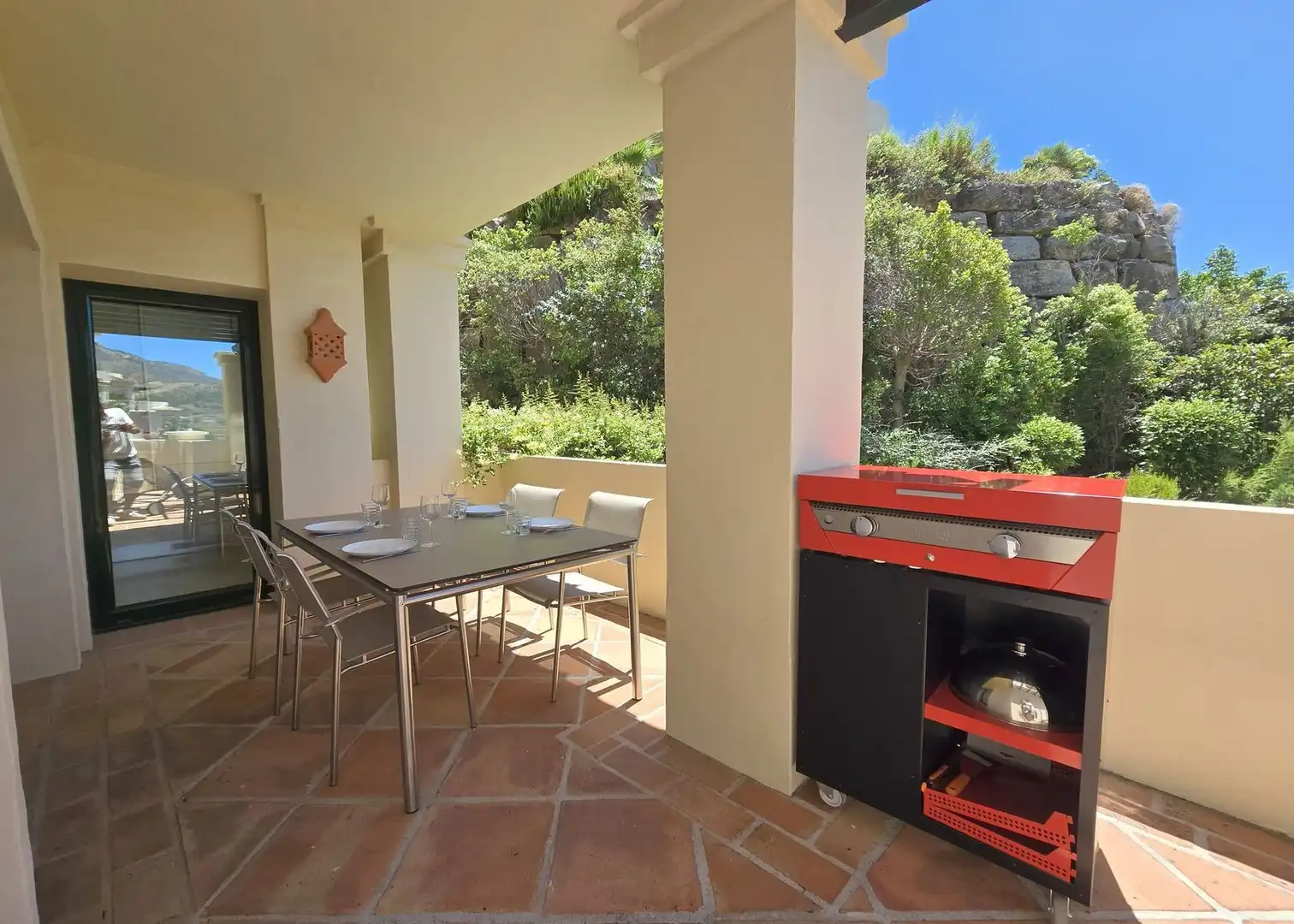 Garden of Flat for sale in Benahavís  with Air Conditioner, Furnished and TV