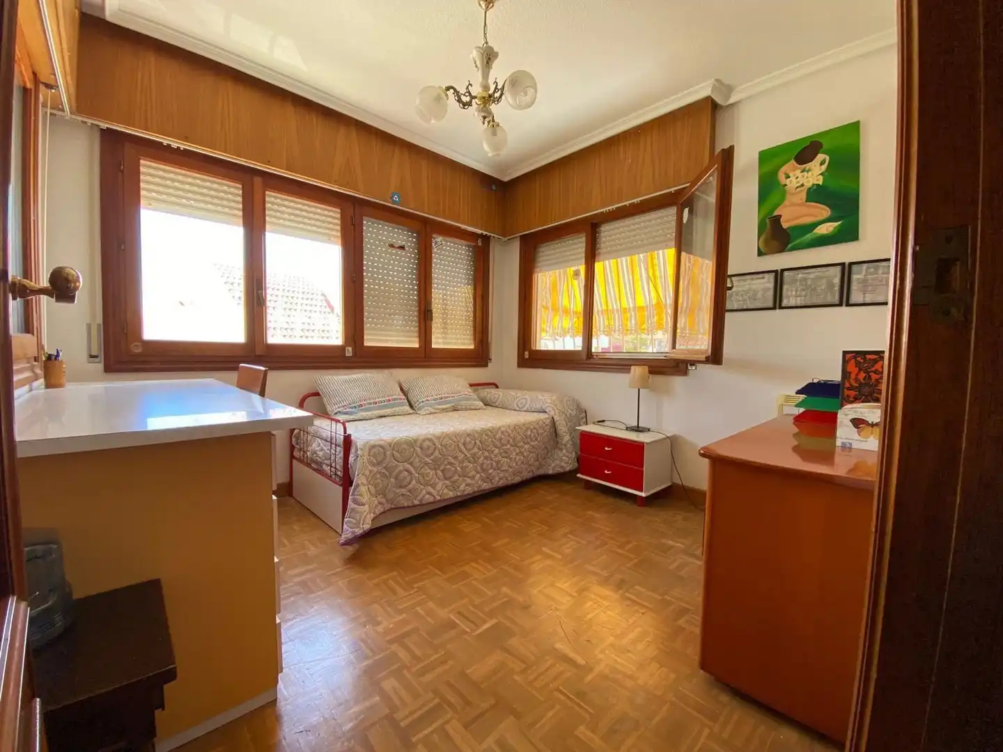 Habitación de Casa o chalet en venta en La Nucia con Aire acondicionado, Calefacción y Jardín privado