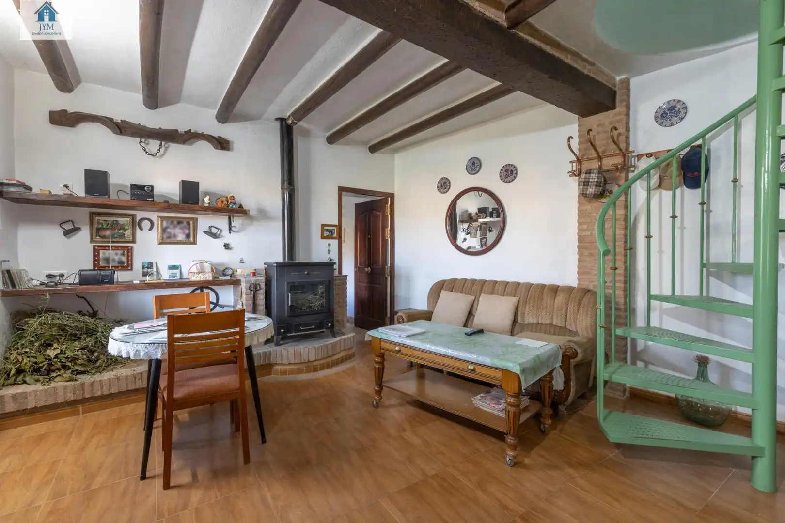 Sala de estar de Casa o chalet en venta en Dílar con Aire acondicionado, Calefacción y Jardín privado