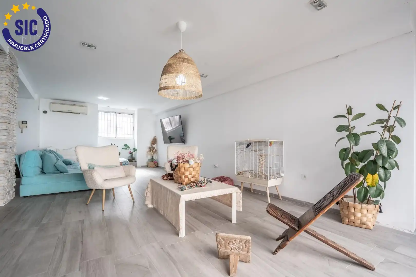 Wohnzimmer von Haus oder Chalet zum Verkauf in Valencia mit Privatgarten, Terrasse und Schwimmbad