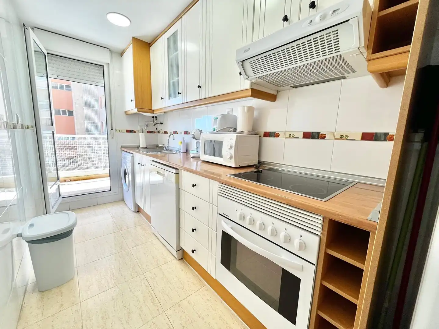 Kitchen of Apartments for rent in La Manga del Mar Menor  with Heating, Terrace and Furnished