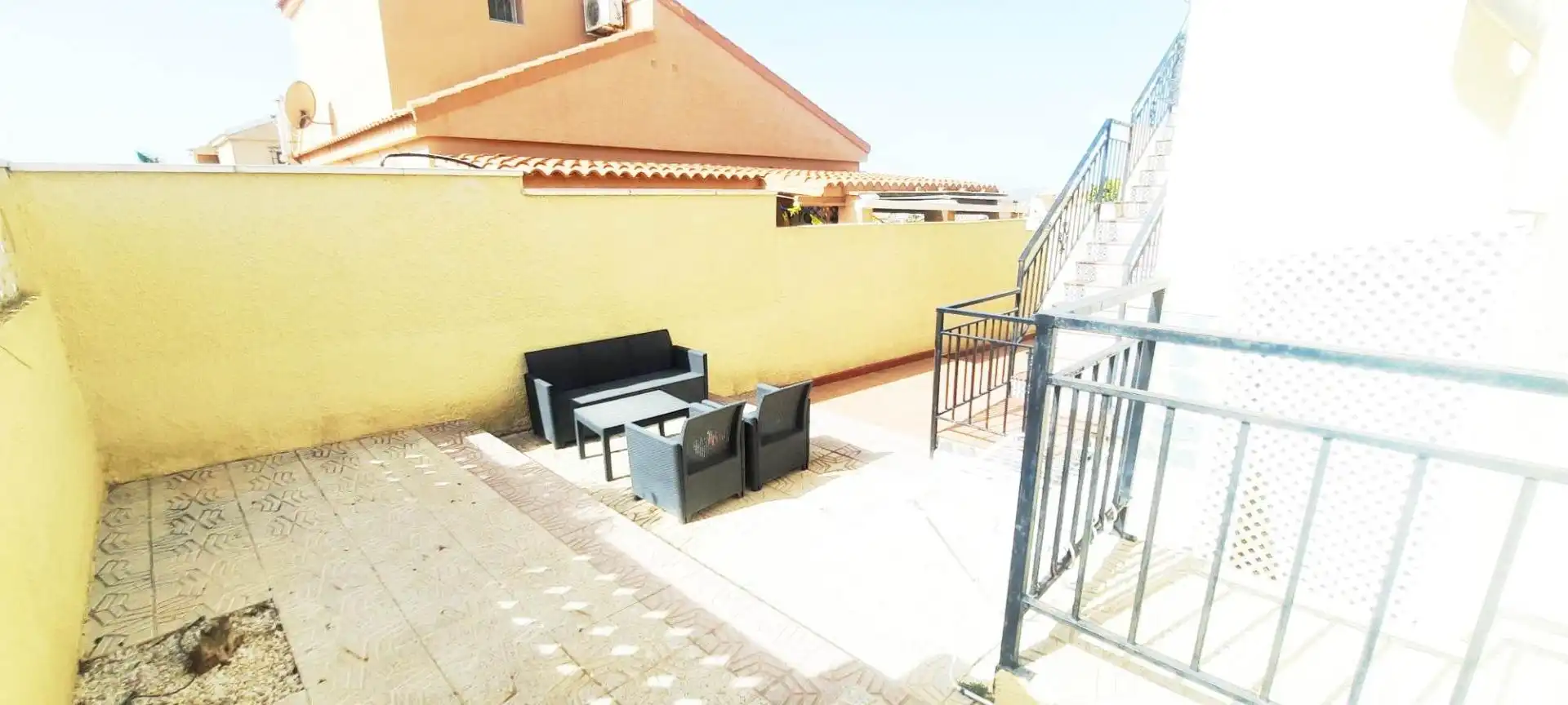 Terraza de Casa o chalet en venta en Mazarrón con Aire acondicionado, Calefacción y Jardín privado