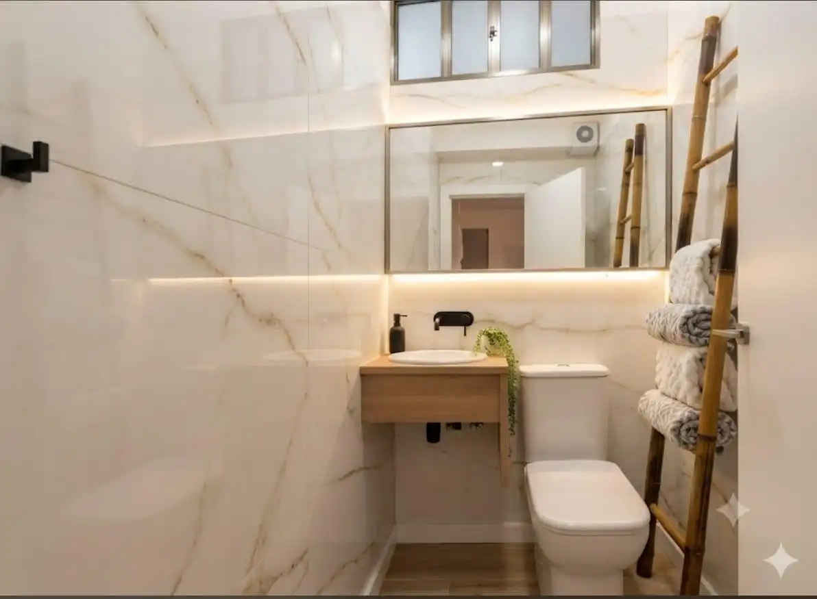 Bany de Apartament en venda en Madrid amb Aire condicionat i Calefacció