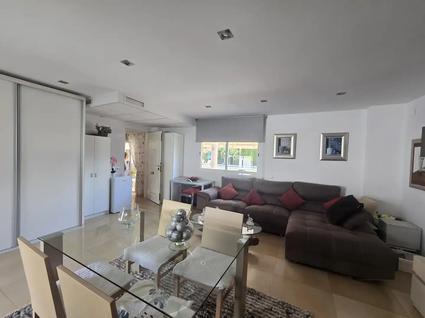 Sala d'estar de Casa o xalet en venda en Castellón de la Plana / Castelló de la Plana amb Aire condicionat, Calefacció i Jardí privat
