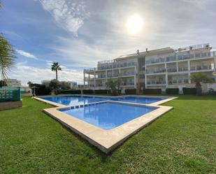 Swimming pool of Flat for sale in Oliva  with Terrace, Furnished and Community pool