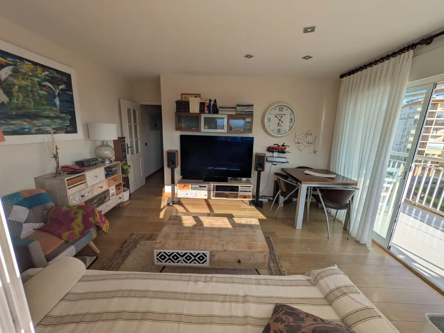 Sala de estar de Apartamento en venta en Benicasim / Benicàssim con Aire acondicionado, Jardín privado y Terraza