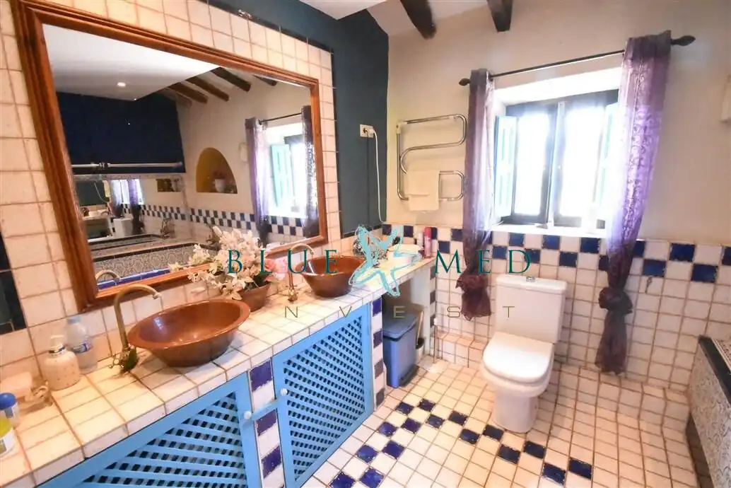 Baño de Casa o chalet en venta en Mazarrón con Calefacción, Jardín privado y Terraza