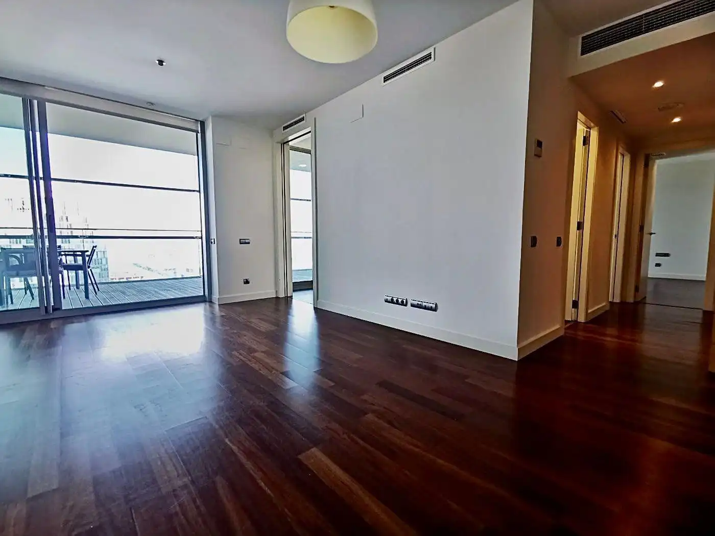 Sala de estar de Apartamento en venta en Barcelona con Aire acondicionado, Calefacción y Terraza