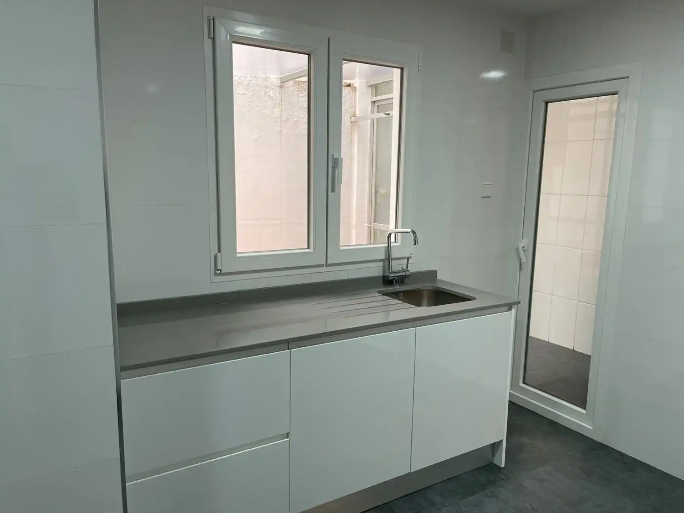 Cocina de Piso de alquiler en Murcia con Calefacción