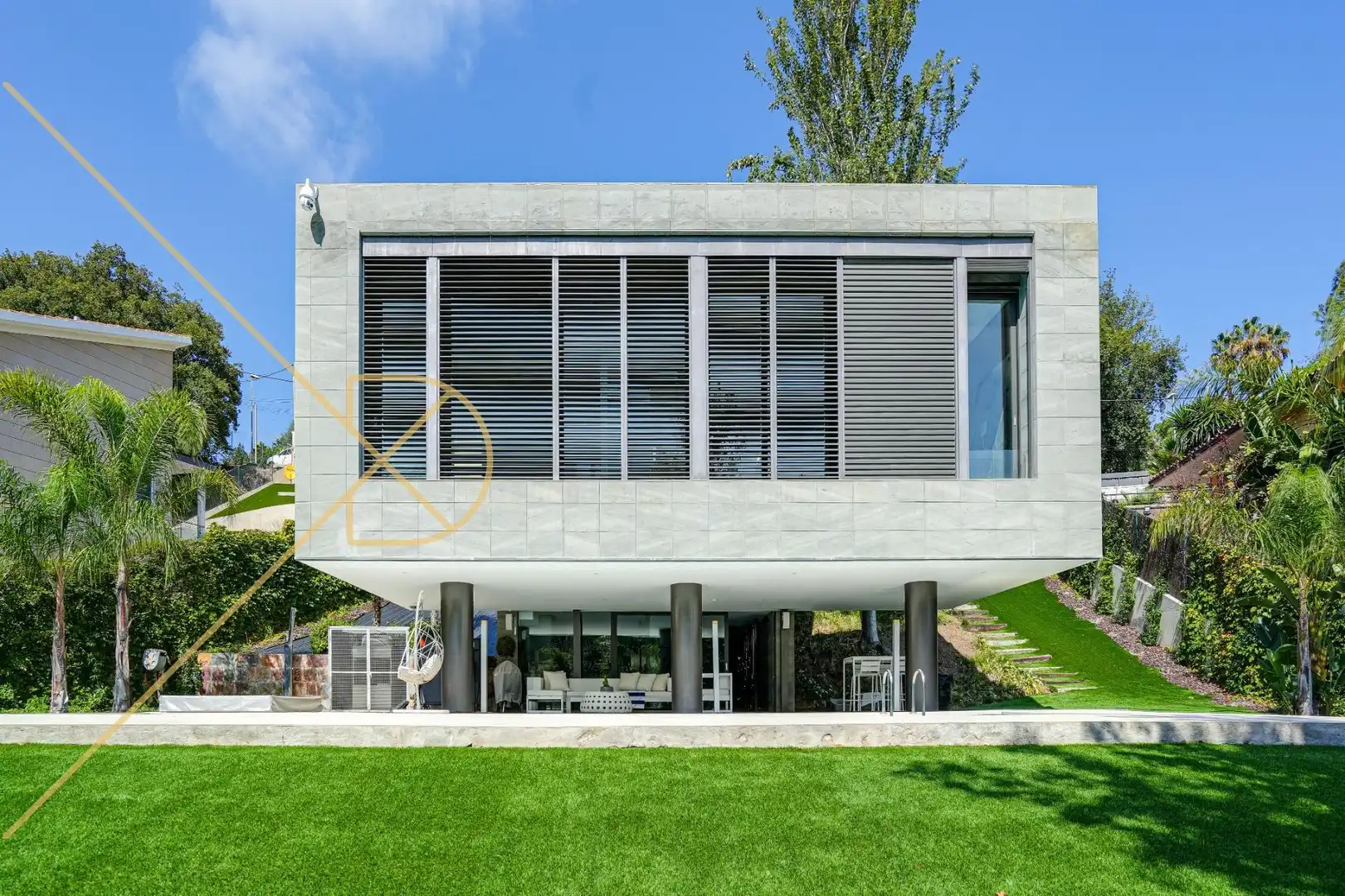Vista exterior de Casa o chalet en venta en Alella con Calefacción, Jardín privado y Terraza