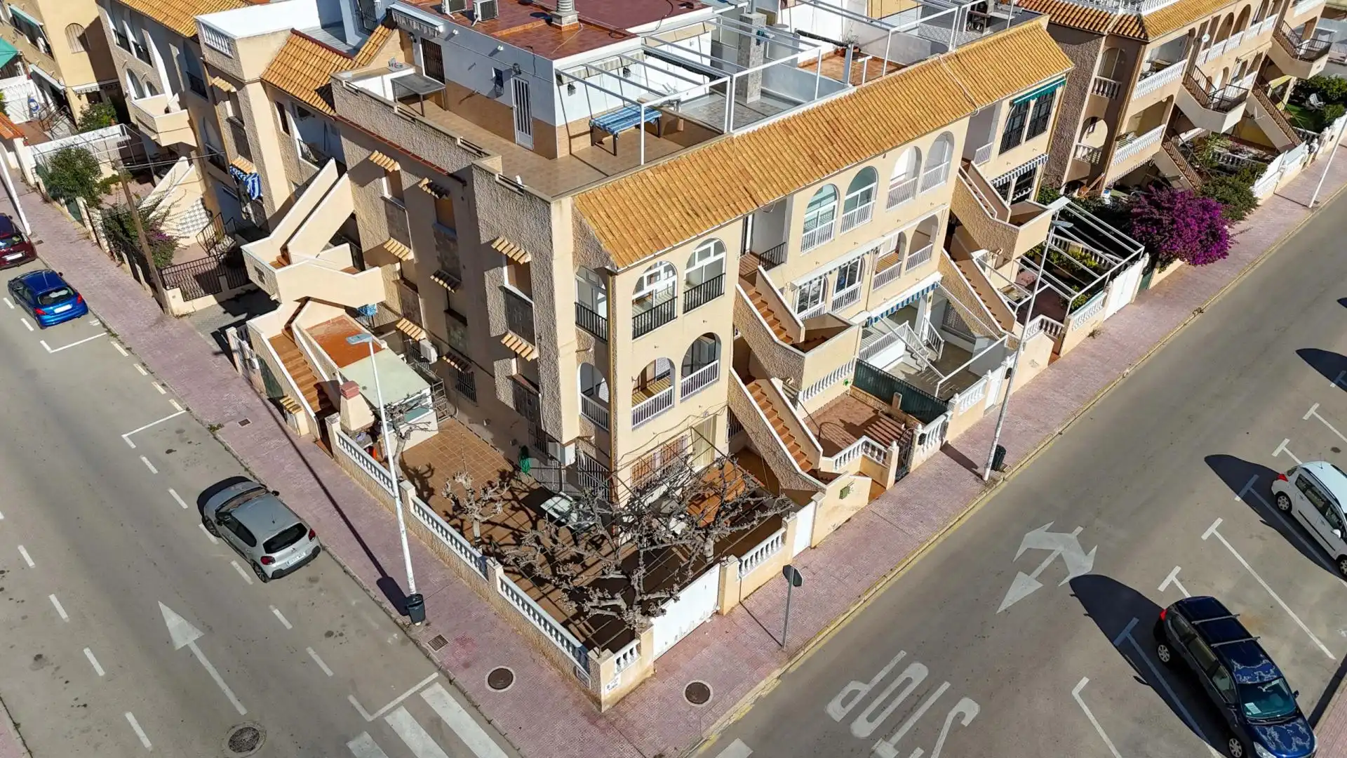 Vista exterior de Apartamento en venta en Torrevieja con Jardín privado