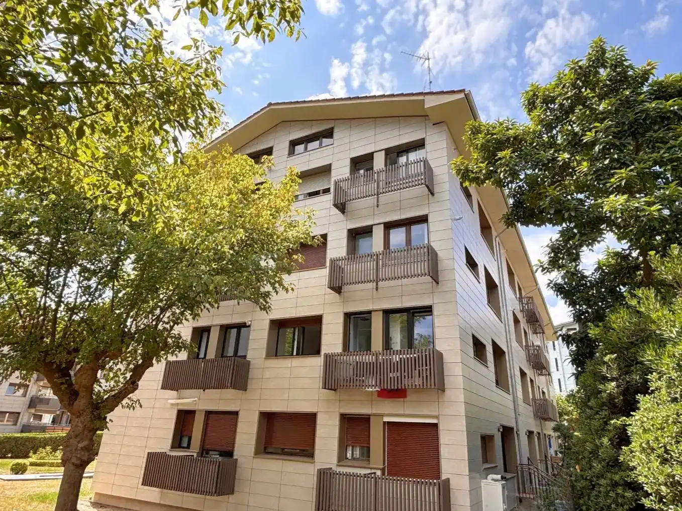 Vista exterior de Piso en venta en Zarautz con Trastero y Amueblado