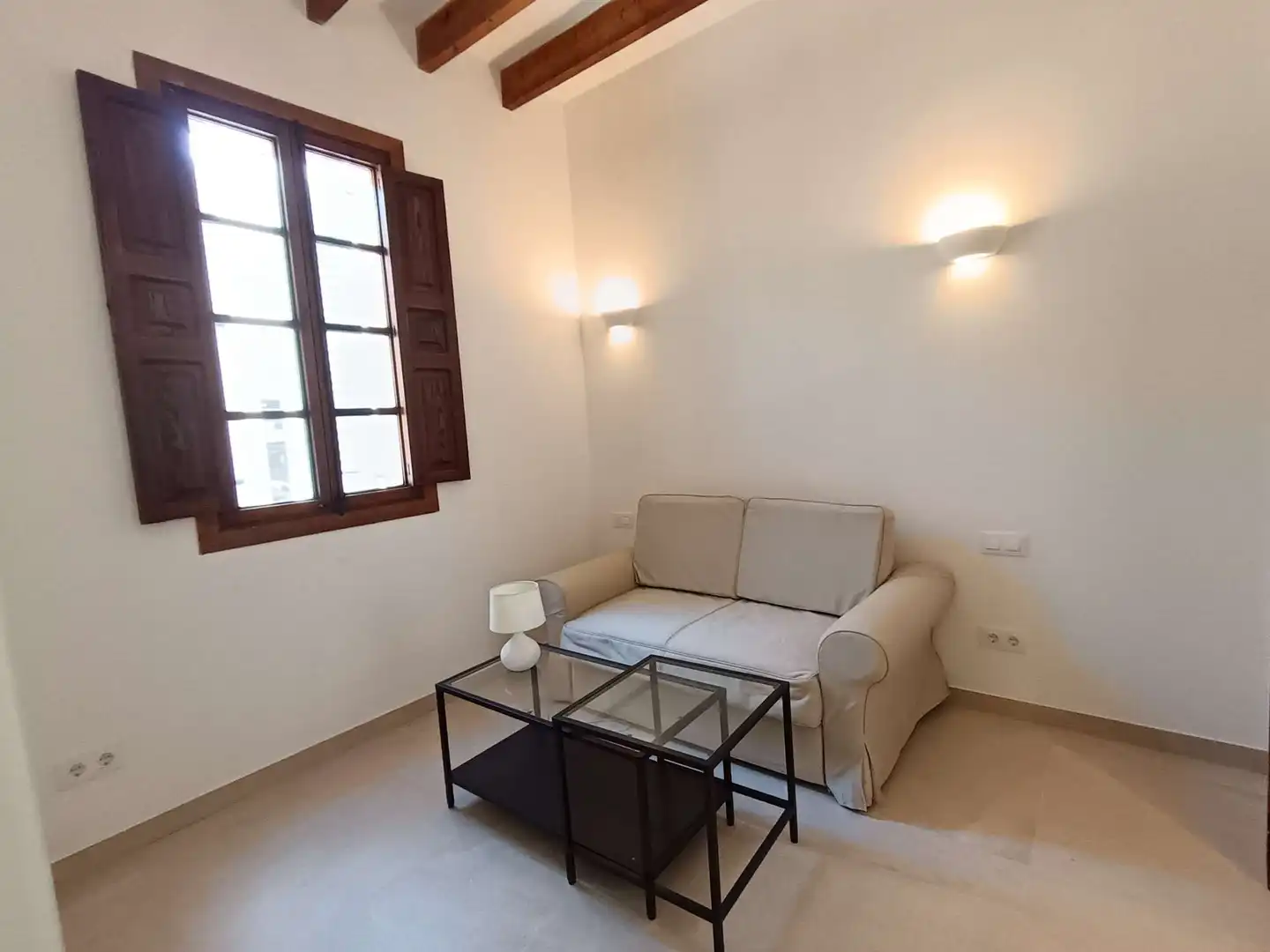 Living room of Houses for sale in Llubí  with Heating, Terrace and Furnished