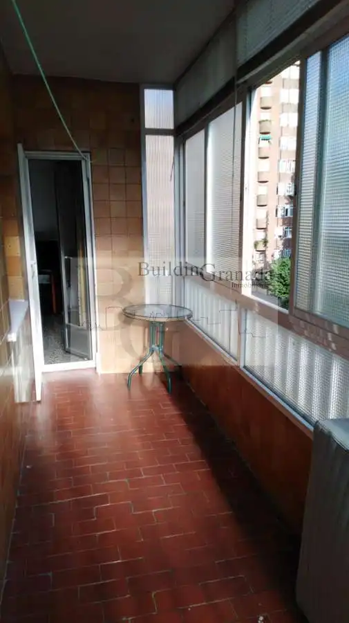 Balcony of Flat for rent in  Granada Capital  with Terrace, Furnished and Microwave