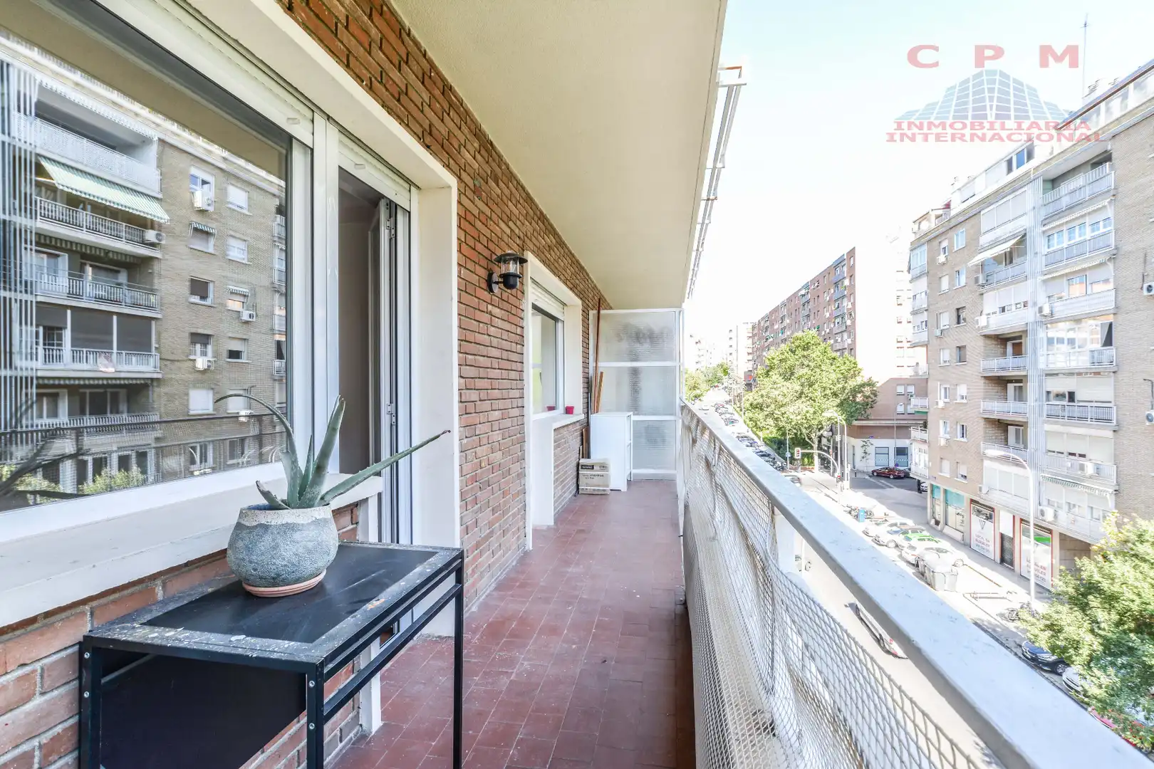 Terrasse von Wohnung zur Miete in Madrid mit Klimaanlage, Terrasse und Ofen