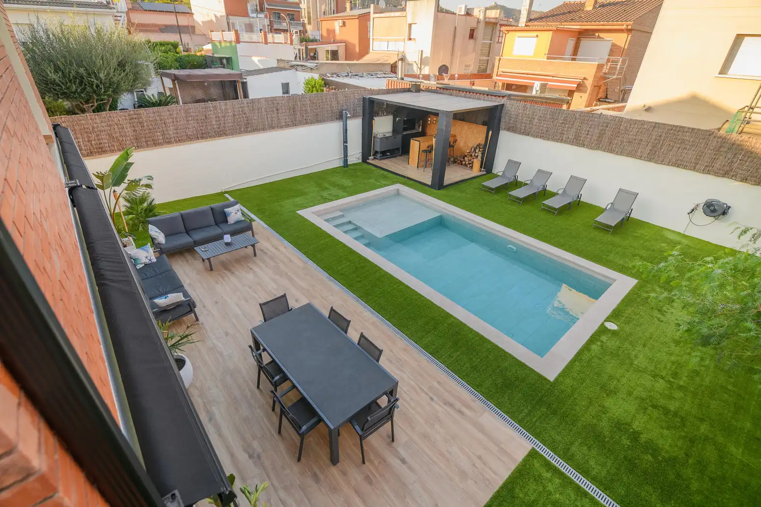 Terrassa de Casa o xalet en venda en Viladecans amb Aire condicionat, Calefacció i Parquet