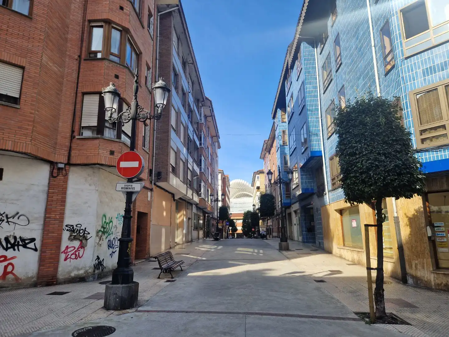 Exterior view of Flat for rent in Oviedo 