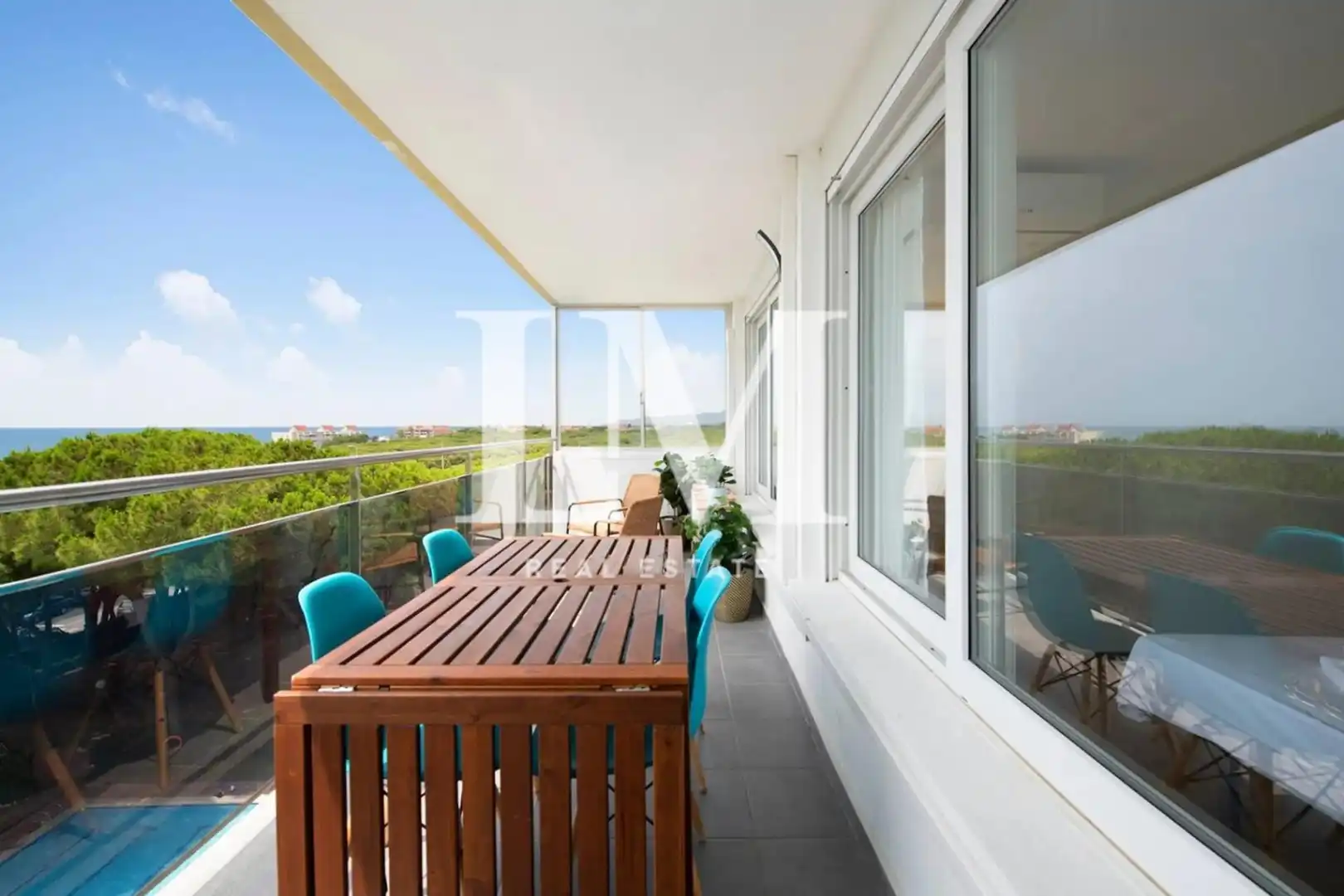 Terraza de Apartamento de alquiler en Gavà con Aire acondicionado, Terraza y Amueblado