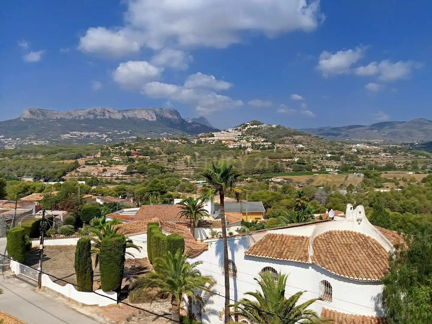 Vista exterior de Casa o chalet en venta en Calpe / Calp con Aire acondicionado, Jardín privado y Trastero