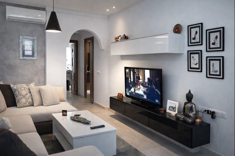 Sala d'estar de Planta baixa de lloguer en San Pedro del Pinatar amb Aire condicionat i Jardí privat