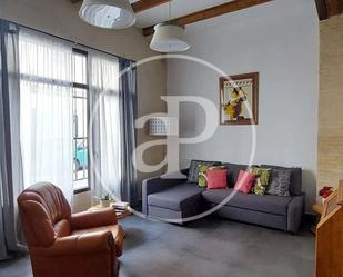 Sala d'estar de Pis de lloguer en  Valencia Capital amb Aire condicionat, Calefacció i Terrassa